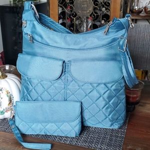 Travelon Crossbody Bag with Wristlet